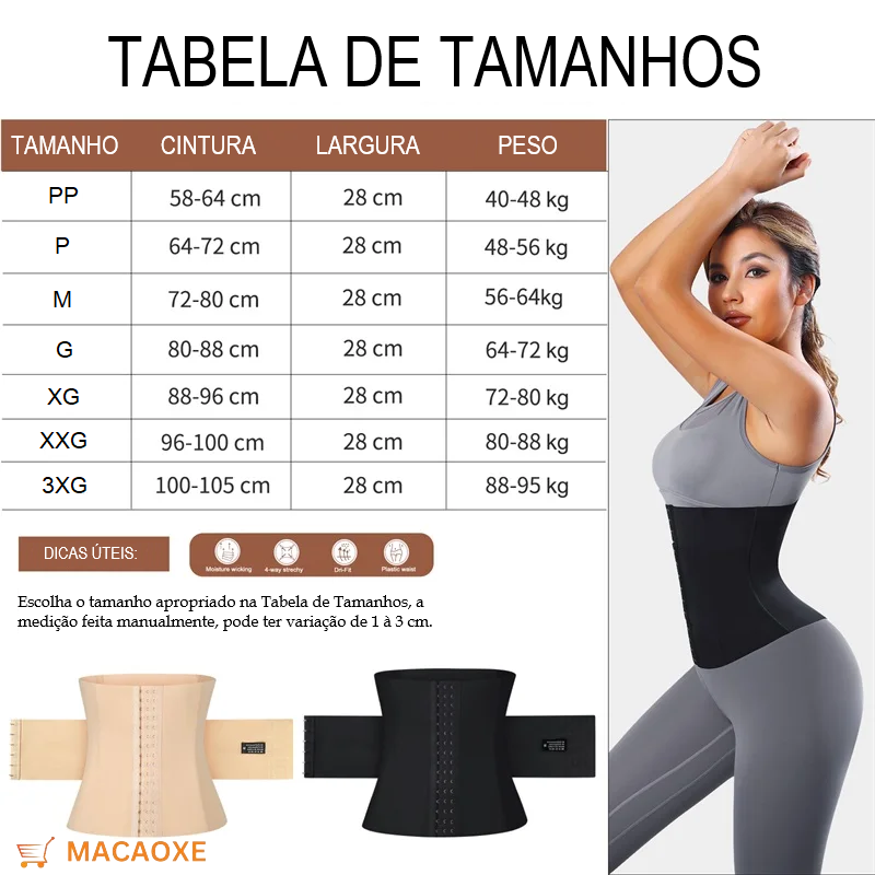 THIN WAIST Shaper - A Revolução do contorno corporal !